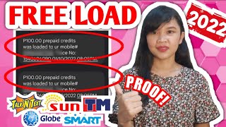 UNLIMITED P100 FREE LOAD TO ALL NETWORK 2022! TNT SMART SUN TM GLOBE | 100% LEGIT (SHAREIT EVENT)