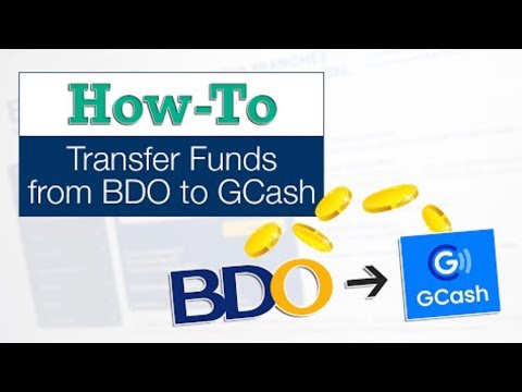 BDO TO GCASH MONEY TRANSFER (2022)