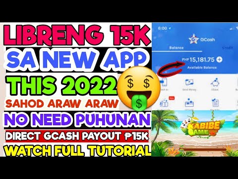 FREE ₱15K sa bagong legit app nato NO need puhunan direct gcash payout watch full tutorial .