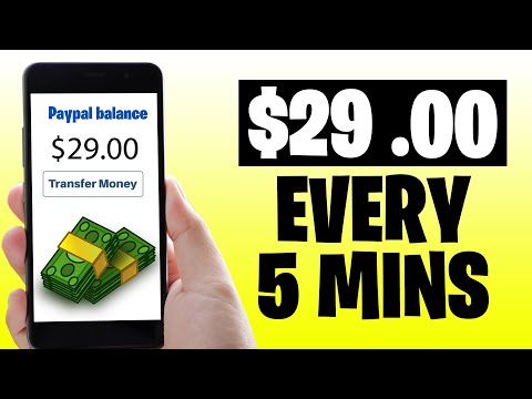 Get Paid $29 Every 5 Minutes