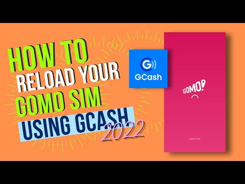 GOMO SIM: HOW TO RELOAD YOUR GOMO SIM USING GCASH | #2022