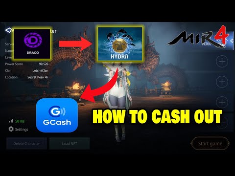 How to Cash out from Draco-Hydra to Gcash – MIR4 (Tagalog)
