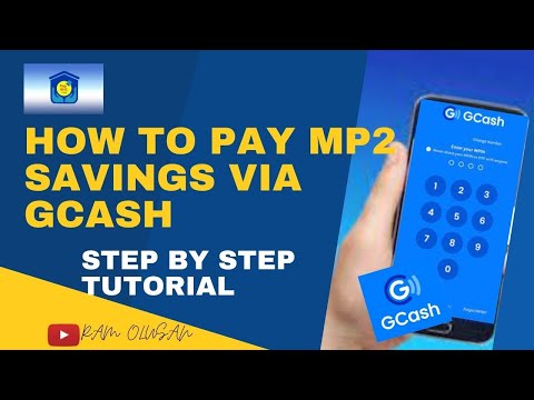 How to Pay PAGIBIG MP2 Savings VIA GCASH Tutorial | RAM OLUSAN
