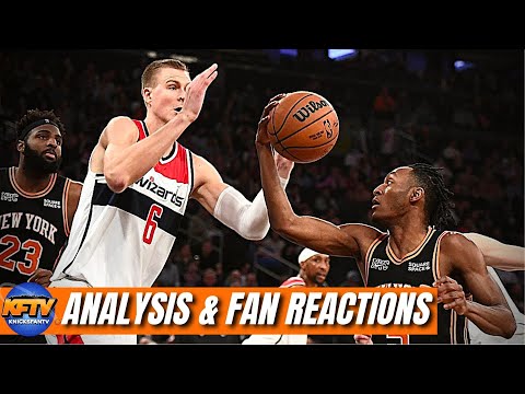 Knicks Survive A Late Wizards Comeback  | Is The Tank Over?