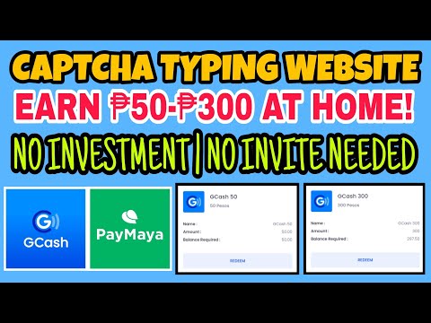 NEW CAPTCHA TYPING EARNING SITE! EARN MONEY ONLINE | ₱50-₱300 GCASH | NO INVITE NO INVESTMENT NEEDED