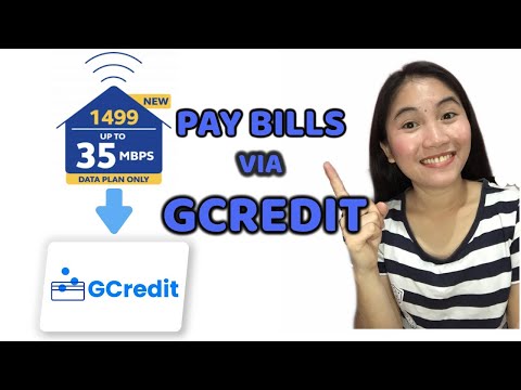 PAY BILLS via GCREDIT | Paying Internet Bill via Gcredit | Pera Department