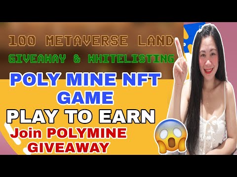 PolyMine NFT game| PLAY to Earn NFT Game| JOIN PolyMine GIVEaway and whitelisting Event|full Review