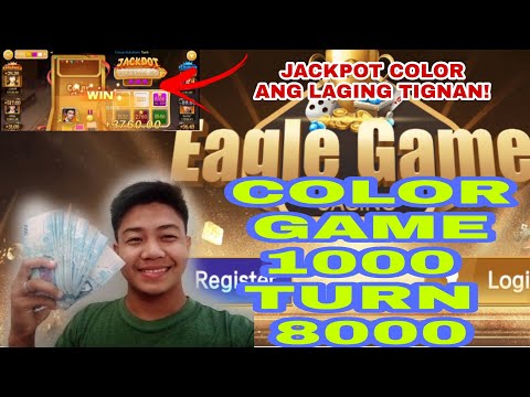 1000 turn 8000 SA COLOR GAME! LAGI MONG TIGNAN ANG JACKPOT COLOR AT TAYAAN!