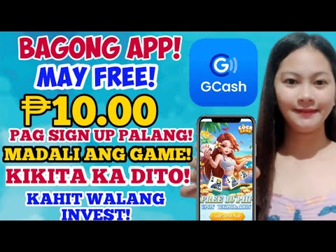 BAGONG APP!/ MAY ₱10.00 FREE KA PAG REGISTER MO/MADALI ANG GAMES/KIKITA KA DITO KAHIT WALANG INVEST!