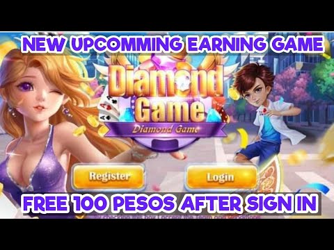 DIAMOND GAME NEW UPCOMMING EARNING GAME INSTANT FREE ₱100 PAG REG MO PALANG + 4X COMMISION GCASH .