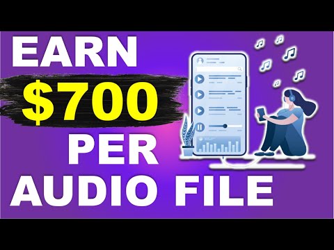 Earn $700 Per Audio File (EASY)