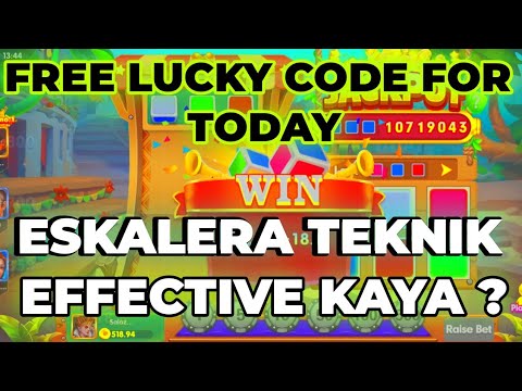 KABIBE GAME LUCKY CODE FOR TODAY + ESKALERA TEKNIK SA COLOR GAME EFFECTIVE?#kabibegameluckycodetoday