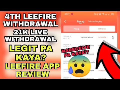 LEEFIRE LEGIT PABA?: 4TH LIVE WITHDRAWAL (DUMATING PA KAYA?) LEEFIRE GCASH EARNING APP REVIEW