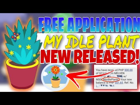 NEW RELEASED APPLICATION AND IT'S FREE | NO INVESTMENT! | MY IDLE PLANTS | JUST PLAY TO EARN! | 2022