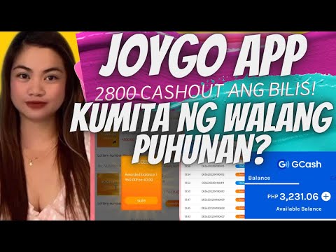 PART 3: JOYGO APP PAANO KUMITA NG WALANG PUHUNAN | 10 PESOS TO 1000 IN 1 MINUTE