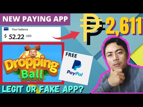 PAYING APP 2022| EARN FREE ₱2,611 TRU PAYPAL | DROPPING BALLS APP REVIEW| ITS LEGIT? OR FAKE?