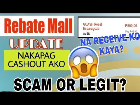 REBATE MALL UPDATE:SCAM OR LEGIT?