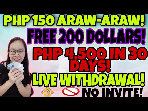 150 PESOS ANG INCOME KO DITO ARAW-ARAW!FREE 200 DOLLARS!LIVE PAYOUT!OPTIONAL ANG INVITE!OWN PROOF!