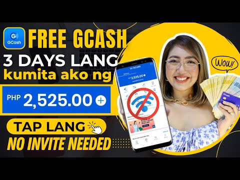 3 DAYS LANG MAY FREE P2,500 GCASH AGAD! TAP LANG PER DAY | WALANG INVITES PWEDE SA TAMAD WITH PROOF