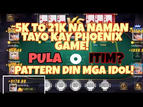 5K TO 21K KAY RED AND BLACK! PHOENIX GAME LANG SAKALAM!| FREE LUCKY CODE