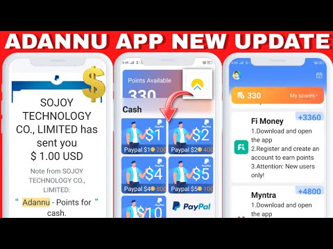 Adannu | Adannu App New PayPal Earning Apps PayPal Earning Apps PayPal Earning app @Vinsane