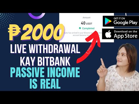 ₱2000 LIVE WITHDRAWAL KO KAY BITBANK|LEGIT PASSIVE INCOME IS REAL