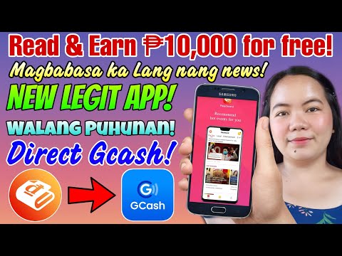 Earn ₱10,000 For Free Via Gcash | New Legit Gcash Paying App 2022 | Earn money while reading News |
