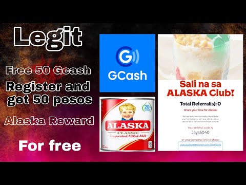 Free 50 gcash Alaska reward | Jayson Q. Tv