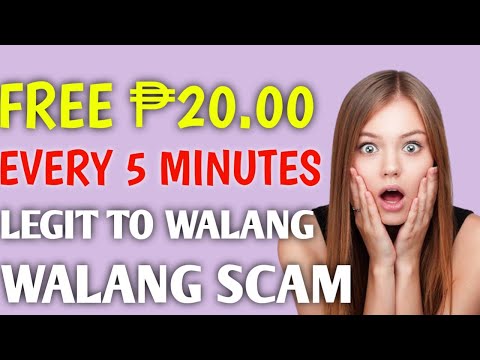 FREE ₱20.00 EVERY 5 MINUTES LEGIT TO WALANG HALONG SCAM ! DIRECT GCASH ANG PAYOUT !