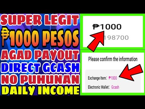 FREE GCASH | ₱1,000 AGAD PAYOUT WORK FROM HOME PWEDE KAHIT SA STUDENT | LEGIT PAYING!