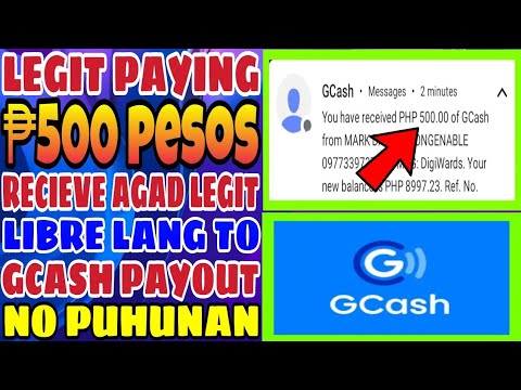GCASH PAYOUT | FREE ₱500 PESOS GCASH UNLIMITED | LEGIT PAYING | WALANG PUHUNAN!