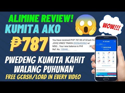 KUMITA AKO NG ₱787 SA ALIMINE DIRECT GCASH|PWEDE KAHIT WALANG PUHUNAN|MAKE MONEY ONLINE