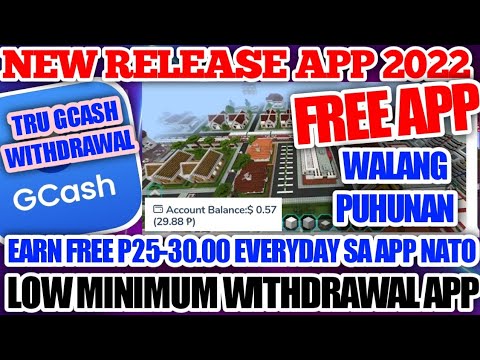 KUMITA NG P25-30.00 EVERYDAY SA APP NATO | ZERO INVESTMENT AT LOW MINIMUM WITHDRAWAL