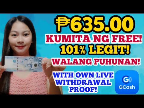 LEGIT APP! ₱635.00 LIBRE LANG/3 MINUTES LANG PAYOUT AGAD/WITH OWN LIVE WITHDRAWAL PROOF/GCASH PAYOUT