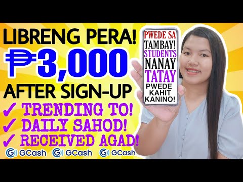 MAY ₱3,000 KA AGAD AFTER REGISTER | ARAW-ARAW SAHOD| LIBRENG PERA