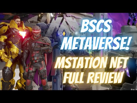 MSTATION NFT GAME FULL REVIEW – WITH $10,000 GIVEAWAY! BSCS METAVERSE
