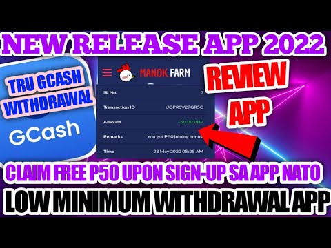 NEW RELEASE APP 2022 | MANOK FARM APP REVIEW | GET FREE P50.00