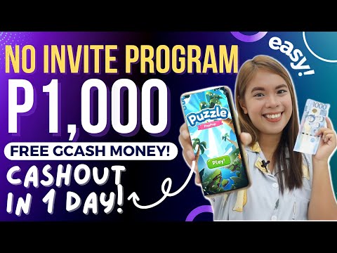 P1,000 KITA SA GCASH SA PUZZLE GAME: NO INVITES FREE GCASH MONEY (NOT CLICKBAIT) Pramis! w/ proof!