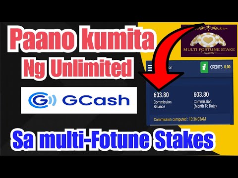Paano kumita sa Multi Fortune Stakes  ng Unlimited Gcash! 😱😱👇👇
