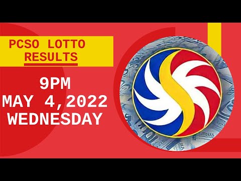 PCSO LOTTO RESULTS || 9PM MAY 4,2022 WEDNESDAY