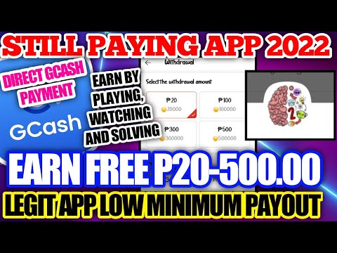 STILL PAYING APP 2022 | KUMITA NG P20-500.00 DIRECT GCASH |WALANG PUHUNAN | AT LOW MINIMUM PAYOUT PA