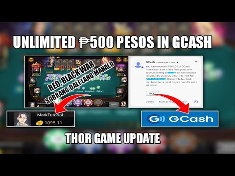 UNLIMITED ₱500 PESOS SA GCASH SUPER EASY LANG MANALO DITO | THOR GAME | WITH PROOF OF PAYMENT 💯
