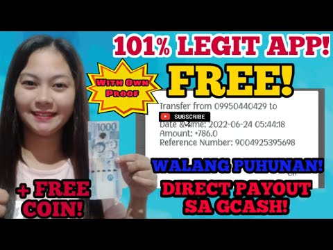 101% LEGIT APP/KUMITA NG FREE GCASH/₱786 + FREE COIN/WALANG PUHUNAN/WITH OWN WITHDRAWAL PROOF