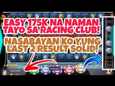 178K PANALO KO SA RACING CLUB!| NAPAKASOLID NASABAYAN KO YUNG PATTERN|
