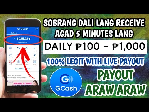 5 MINUTES RECEIVE AGAD PAYOUT KO! DAILY ₱100 – ₱1,000! PAYOUT ARAW ARAW! 100% LEGIT WITH OWN PROOF