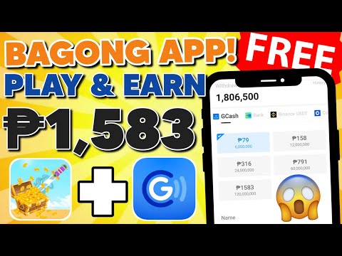 BAGONG APP! EARN ₱1,583 GCASH LIBRE LANG | PLAY & EARN
