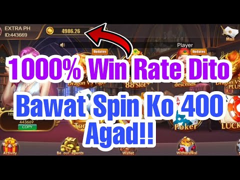 BAWAT SPIN KO 400 BINIBIGAY ₱300 KO NAGING ₱5000 IN JUST 5 MINUTES  INSTANT CASH OUT AGAD