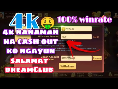 Dreamclub application siguradong Cashout araw² 4k na cashout ko ngayun