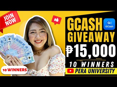 ₱15,000 GCASH GIVEAWAY – 10 WINNERS | PERA UNIVERSITY