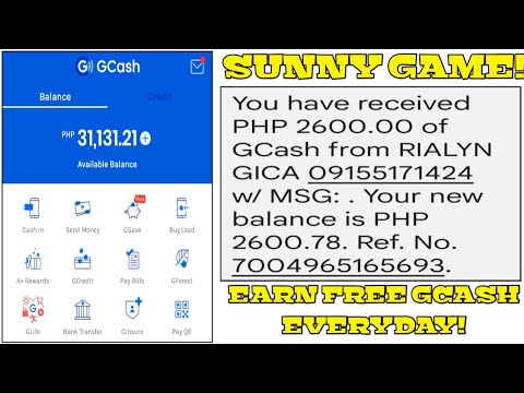 EARN FREE GCASH EVERYDAY | SUNNY GAME | NEW PAYING APP IN THE PHILIPPINES!